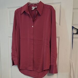 Rachel Zoe Rose Button-Up Blouse